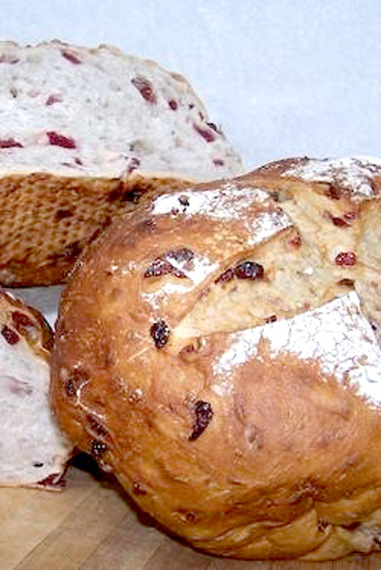 Cranberry-Walnut-Sourdough