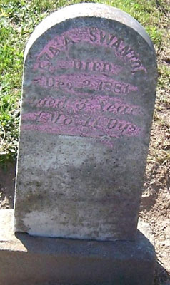 Eva Headstone