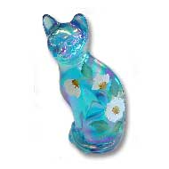 Fenton Sittin Blue cat