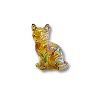 Fenton Amber Cat