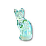 Fenton Blue Kitty