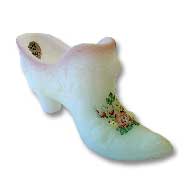 Fenton White Slipper