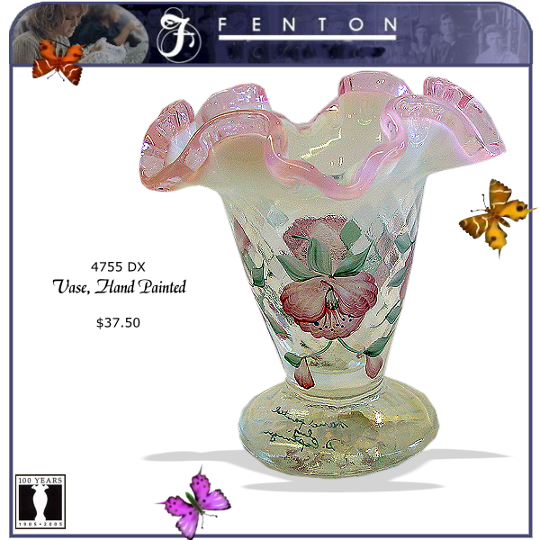 4755 DX Hand Painted Vase