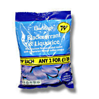 HERITAGE BL/CURRANT & LIQUORICE 180G