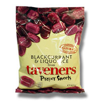 TAVENERS BLACKCURRENT & LIQUORICE 165G