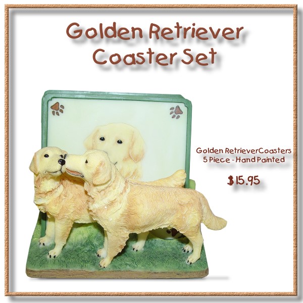 Golden Retreiver Coasters
