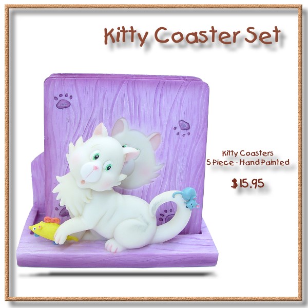 Kitty Coasters