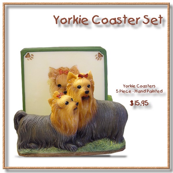 Yorshire Terrier Coasters