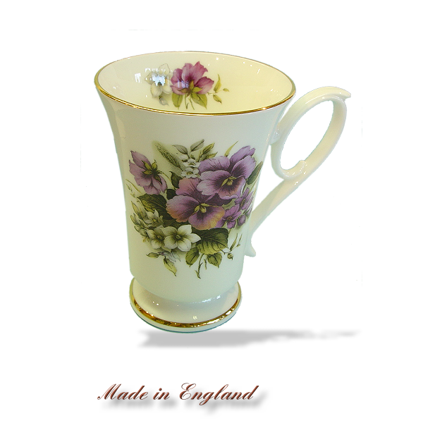 Pansy, mug, 10oz Capacity