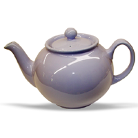 Ceramic, Lilac Teapot
