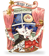 Tango Cats Plaque