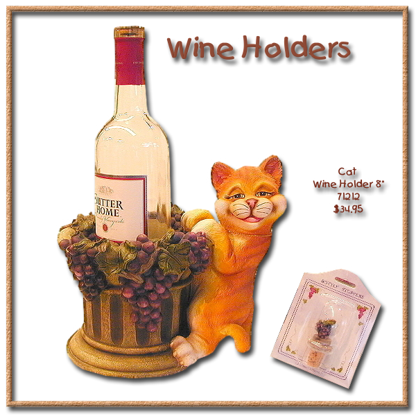 Cat Wine Holder