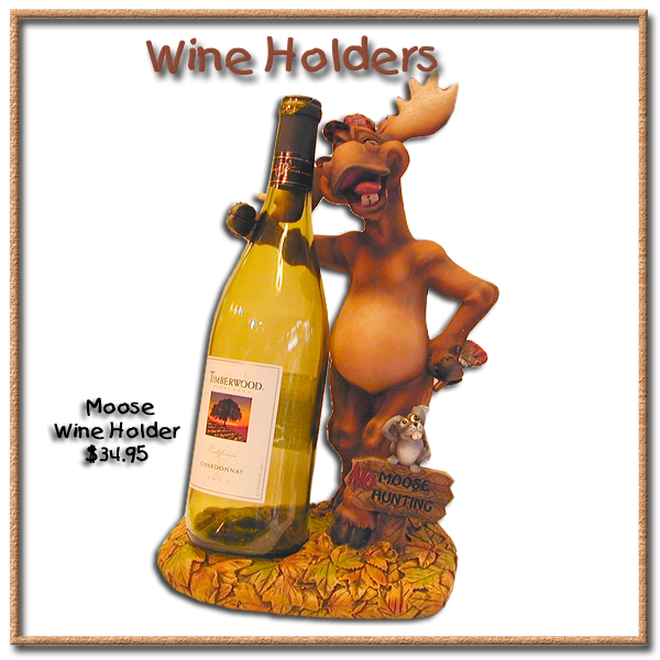 Moose Wine Holder